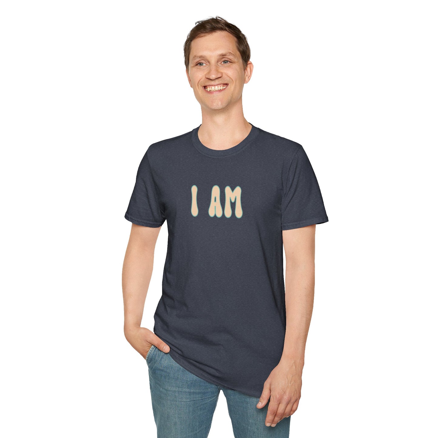 T-Shirt - Unisex Softstyle  - I AM by Lynn Salem Creates