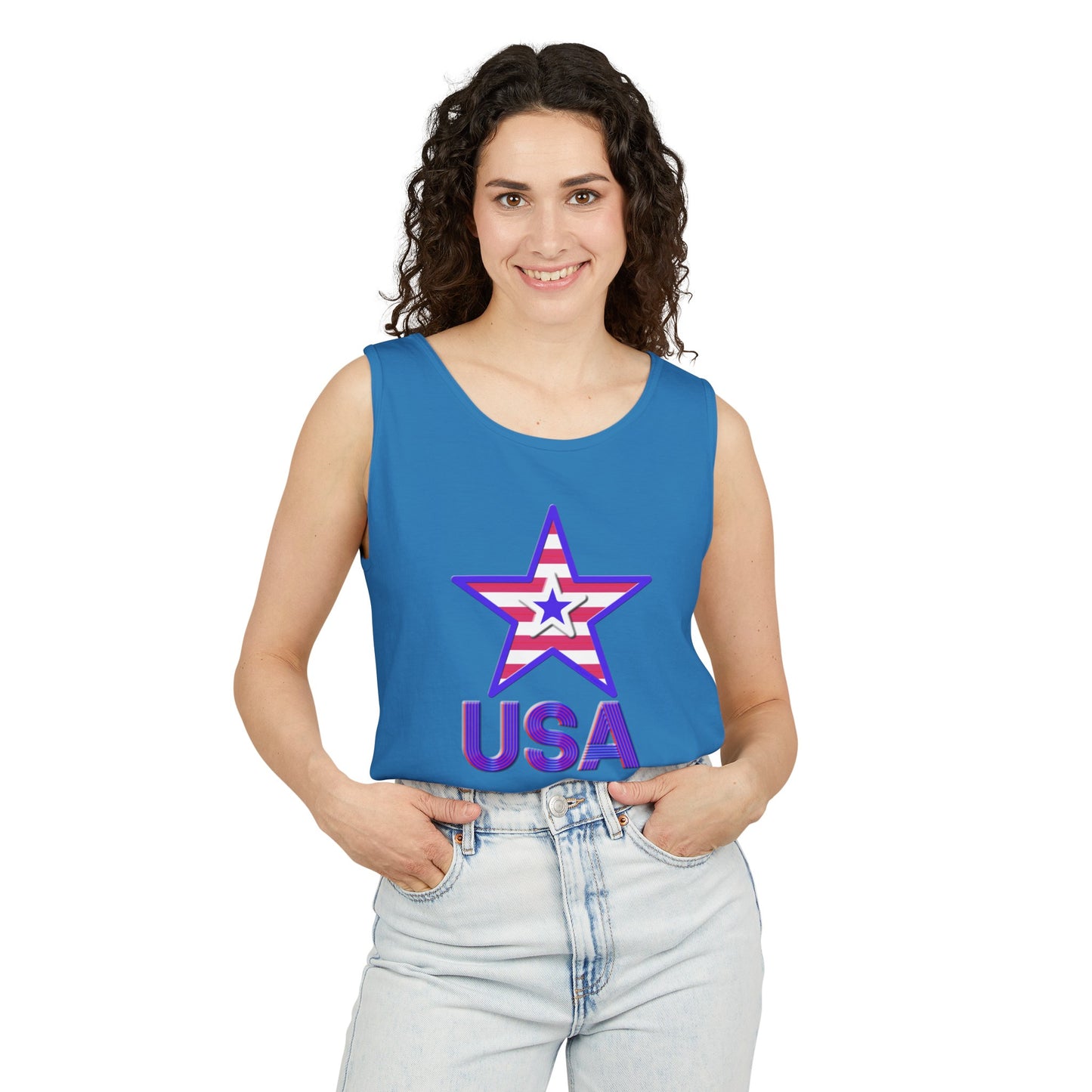Tank Top - Unisex Garment-Dyed - USA