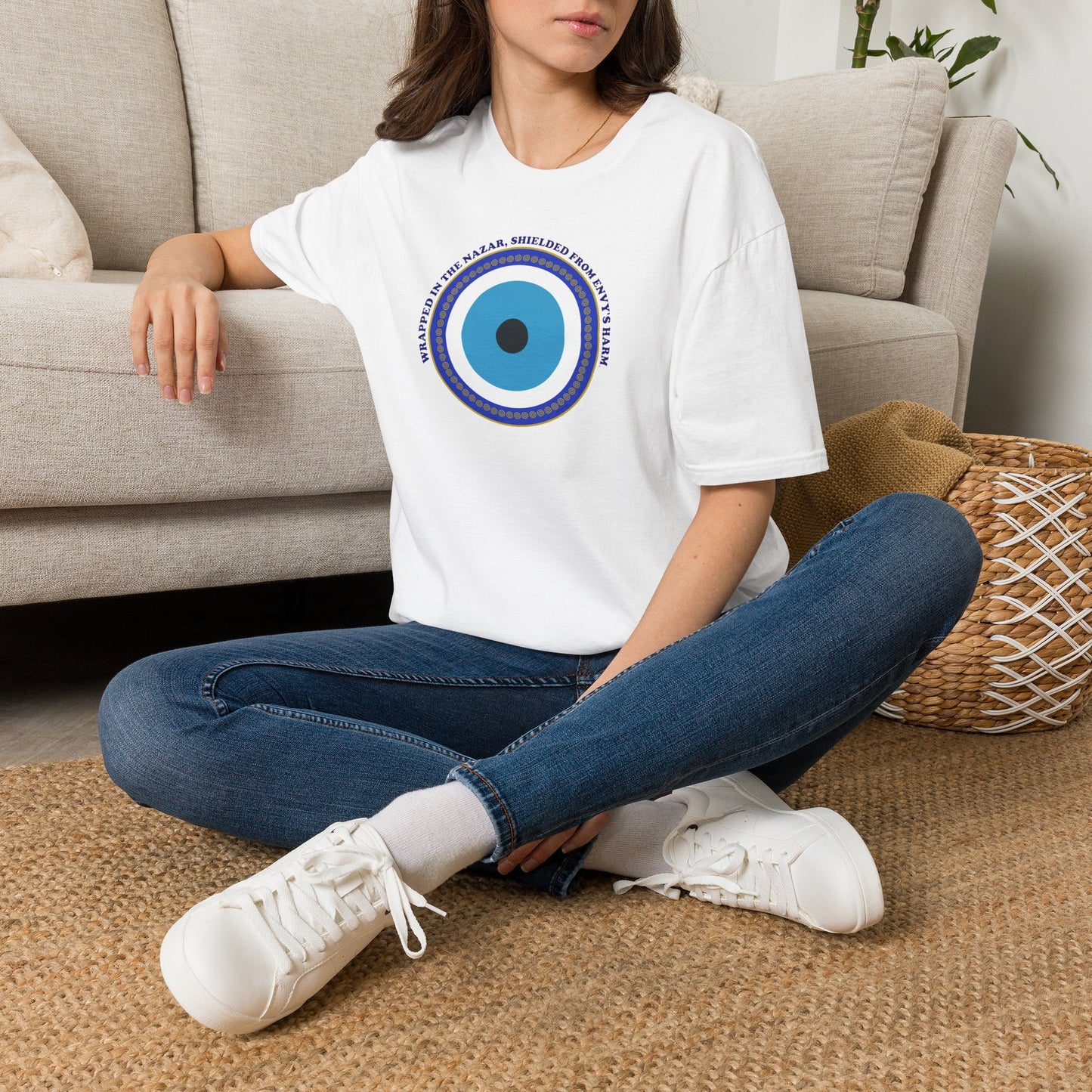T-Shirt - Evil Eye Amulet designed by Lynn Salem Creates