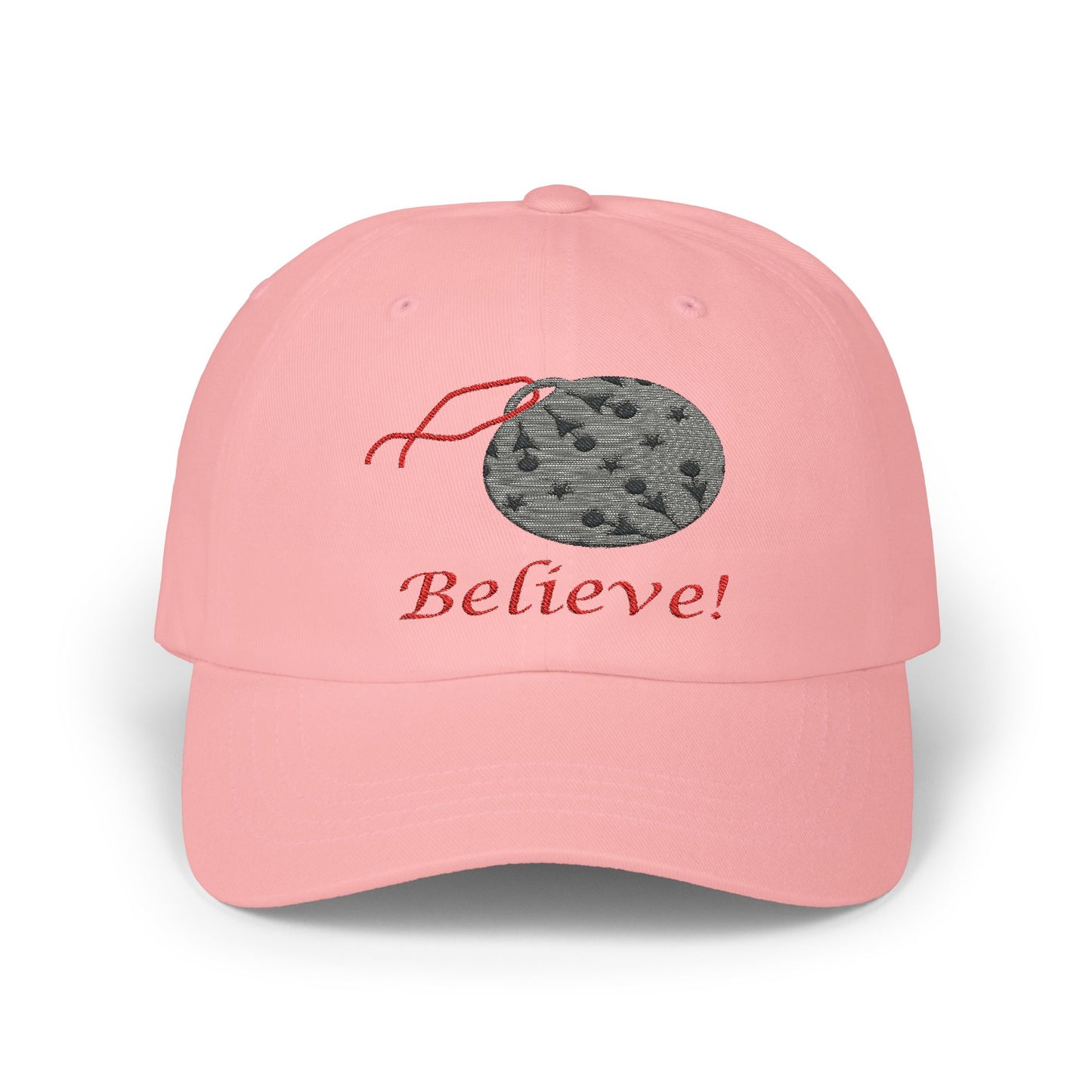 Embroidered Classic Dad Cap - Believe! by Lynn Salem Creates
