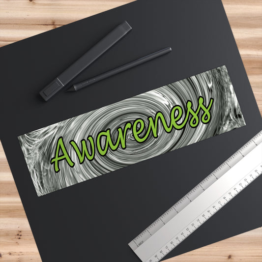 Car Accessories - Bumper Stickers - Awareness by Lynn Salem Creates