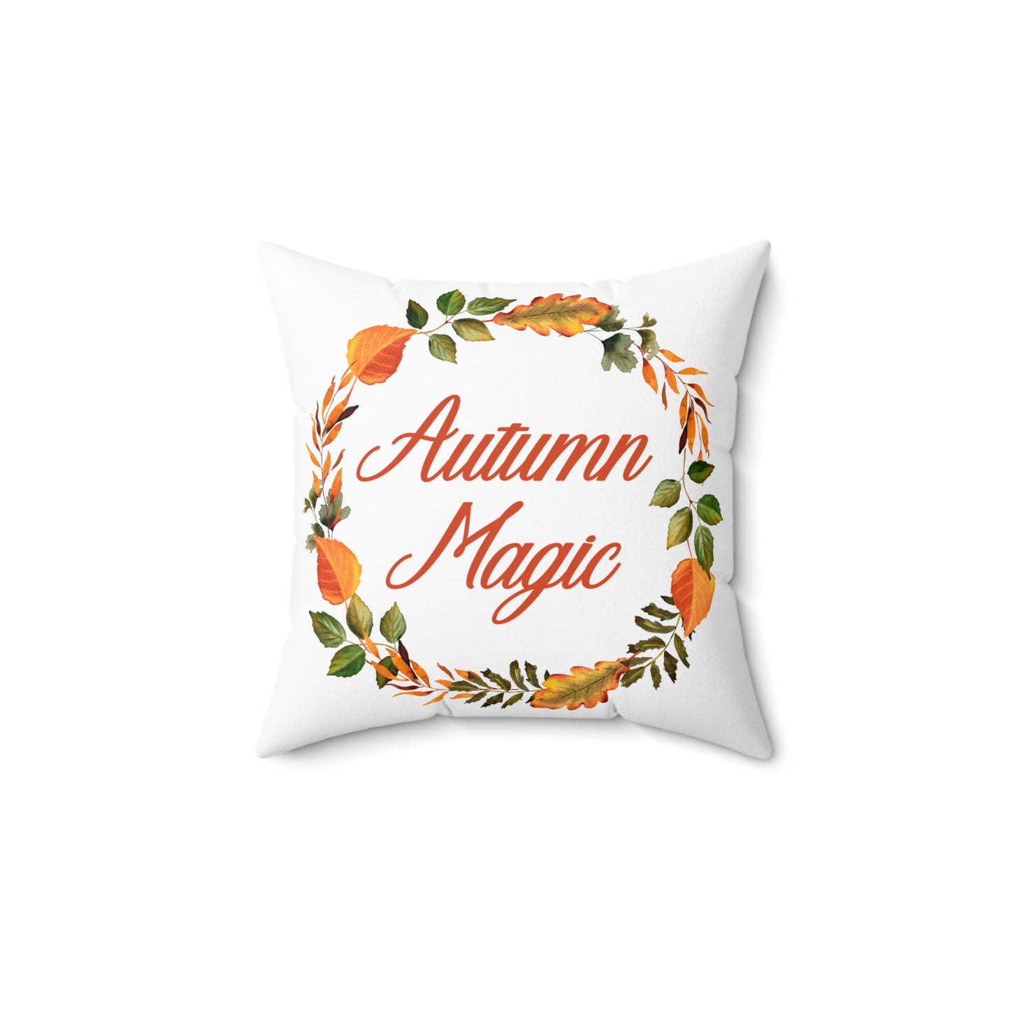 Square Autumn Pillow  - Autumn Magic by Lynn Salem Creates