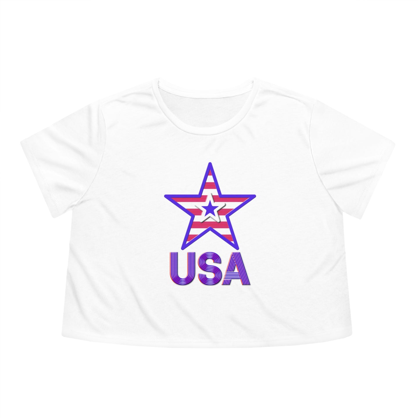 Cropped Tee - Women's - USA