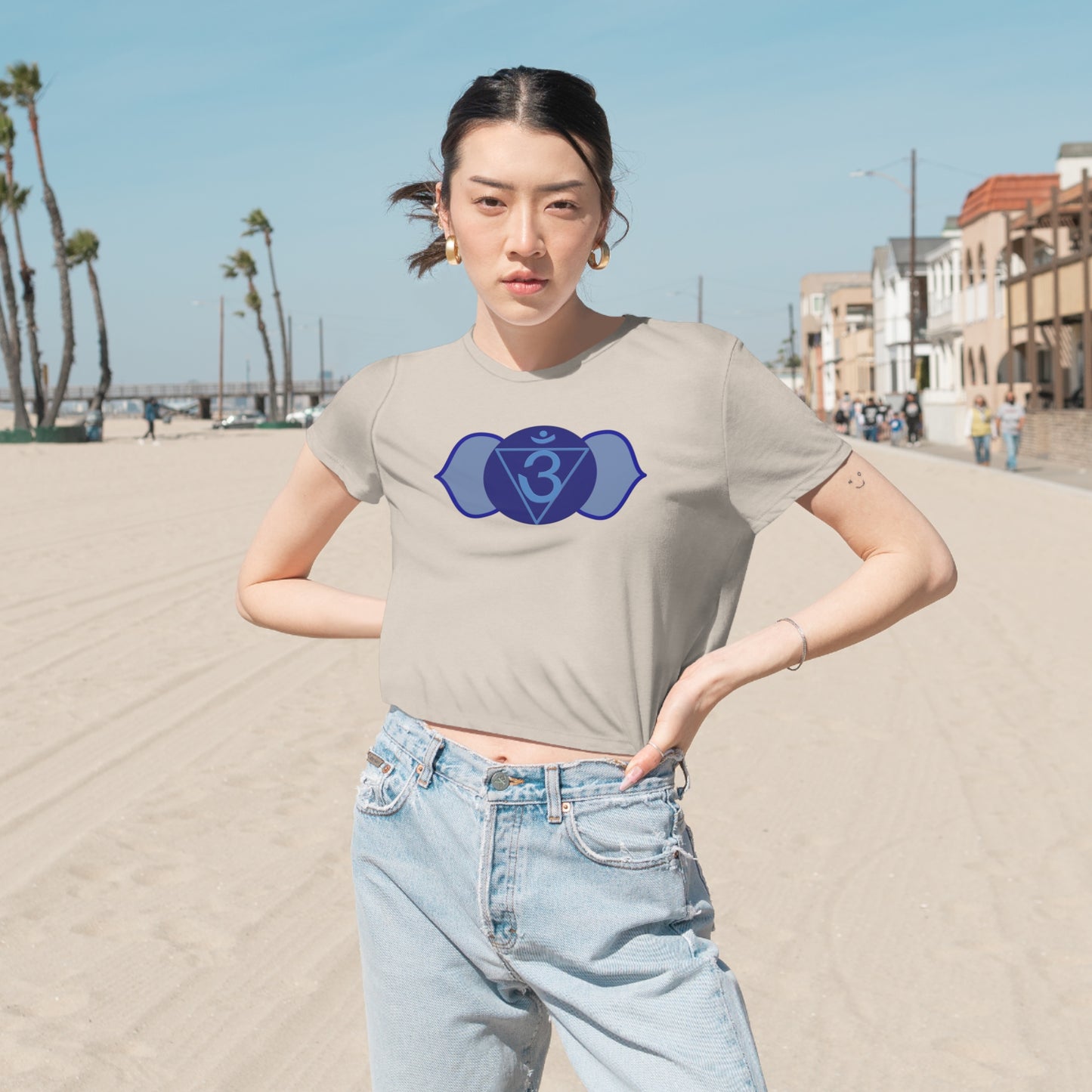 Cropped Tee - Women's - Awakened Insights Collection