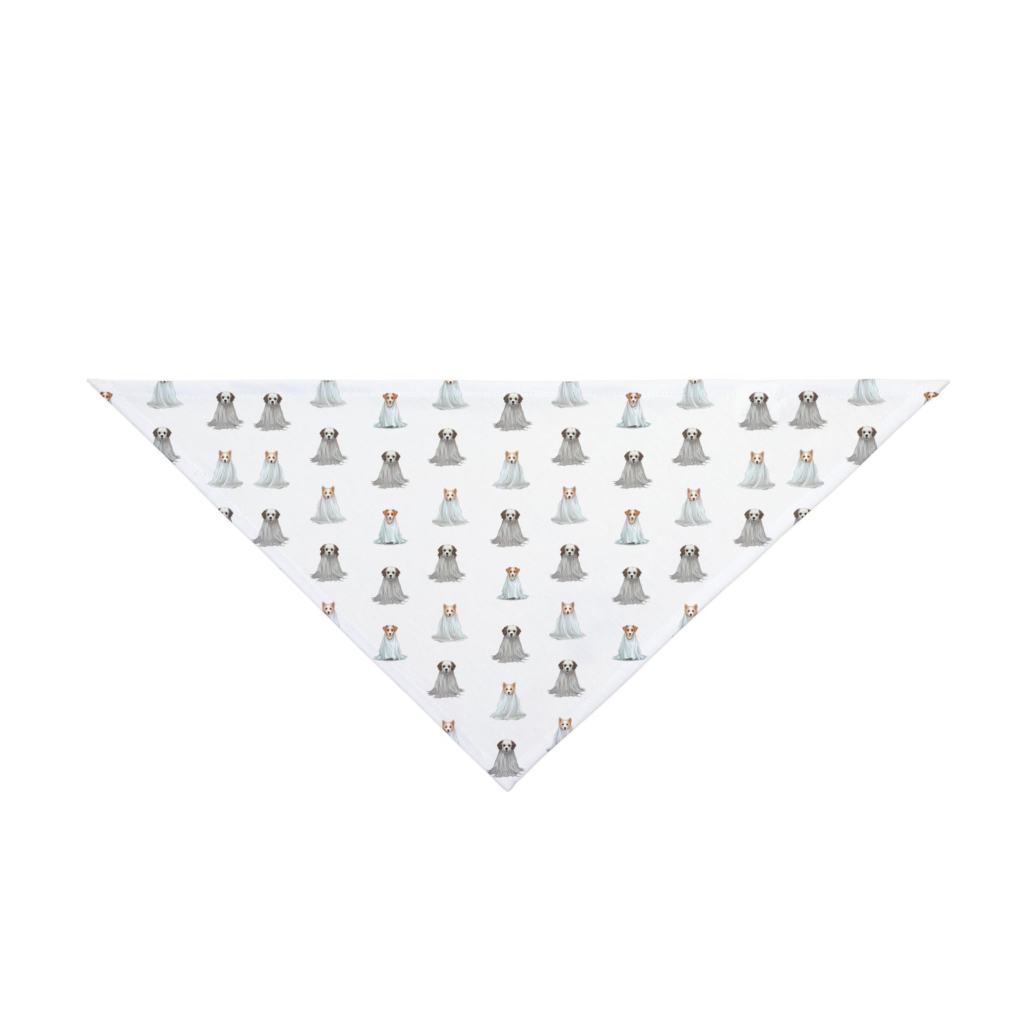 Pet Bandana - Halloween (Dog Ghosts) by Lynn Salem Creates