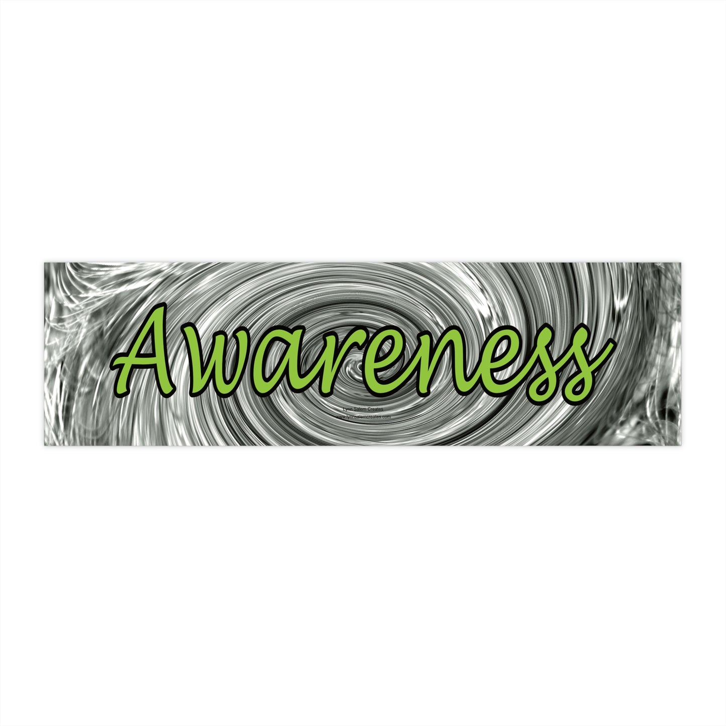 Car Accessories - Bumper Stickers - Awareness by Lynn Salem Creates