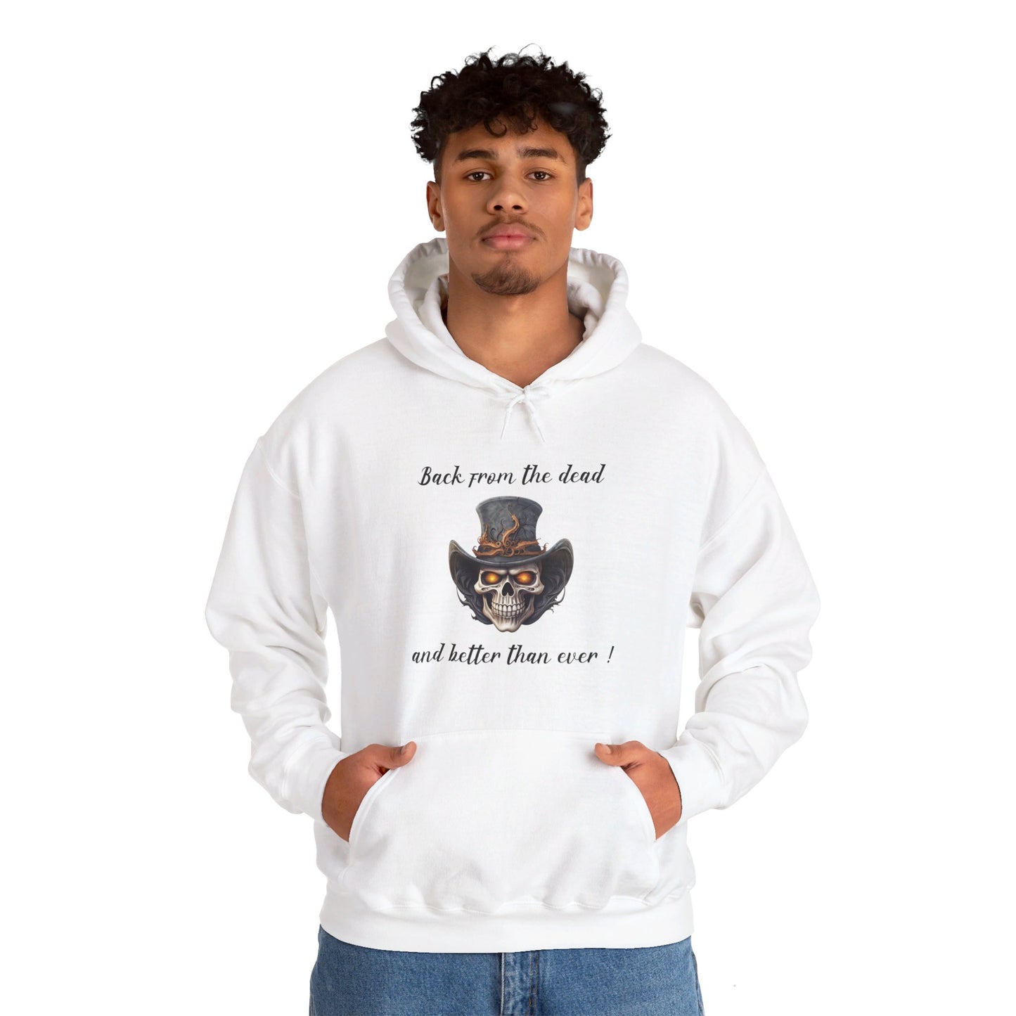 Hooded Sweatshirt-Unisex Heavy Blend™ - Back From the Dead by Lynn Salem Creates