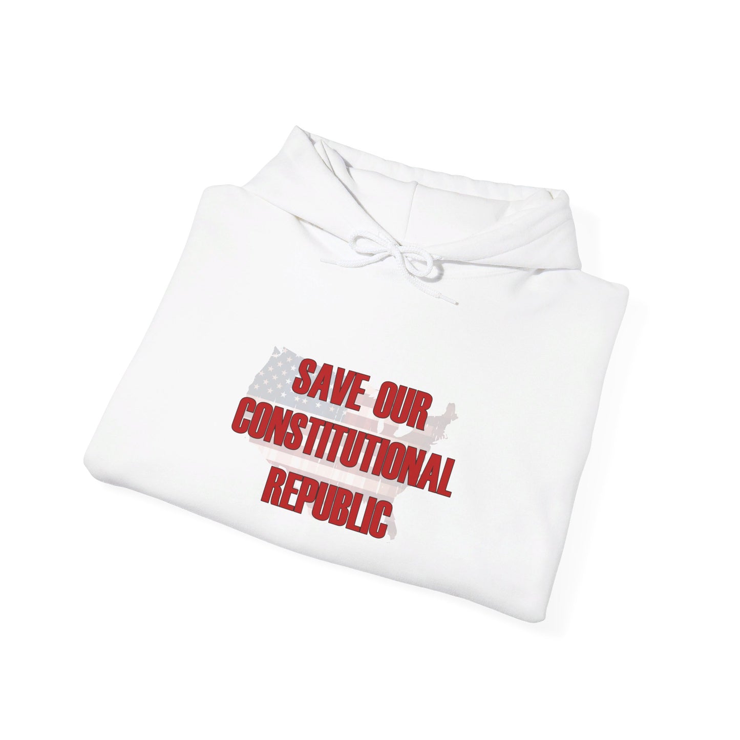 Hooded Sweatshirt - Unisex Heavy Blend™ - Save Our Constitutional Republic by Lynn Salem Creates