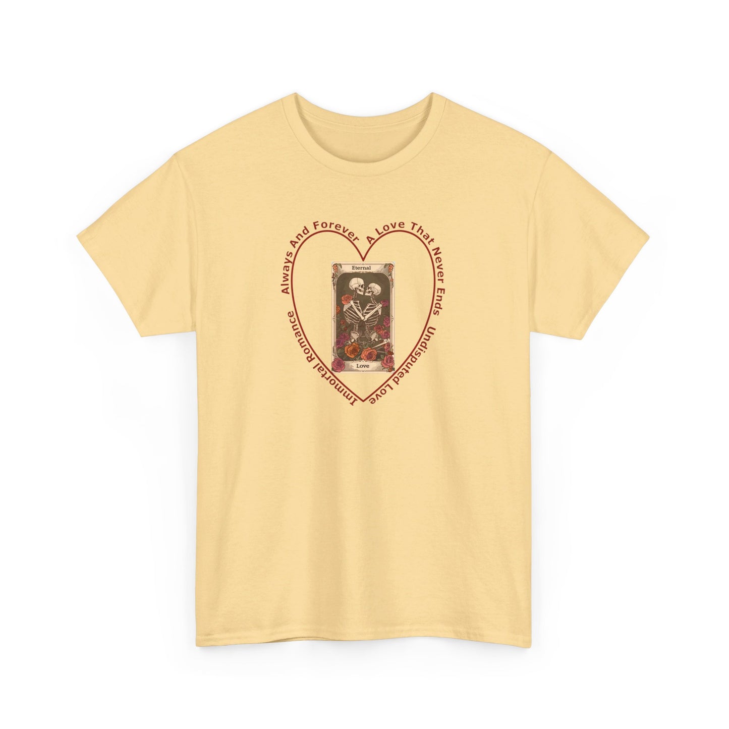 T-Shirt-Unisex Heavy Cotton - Eternal Love by Lynn Salem Creates