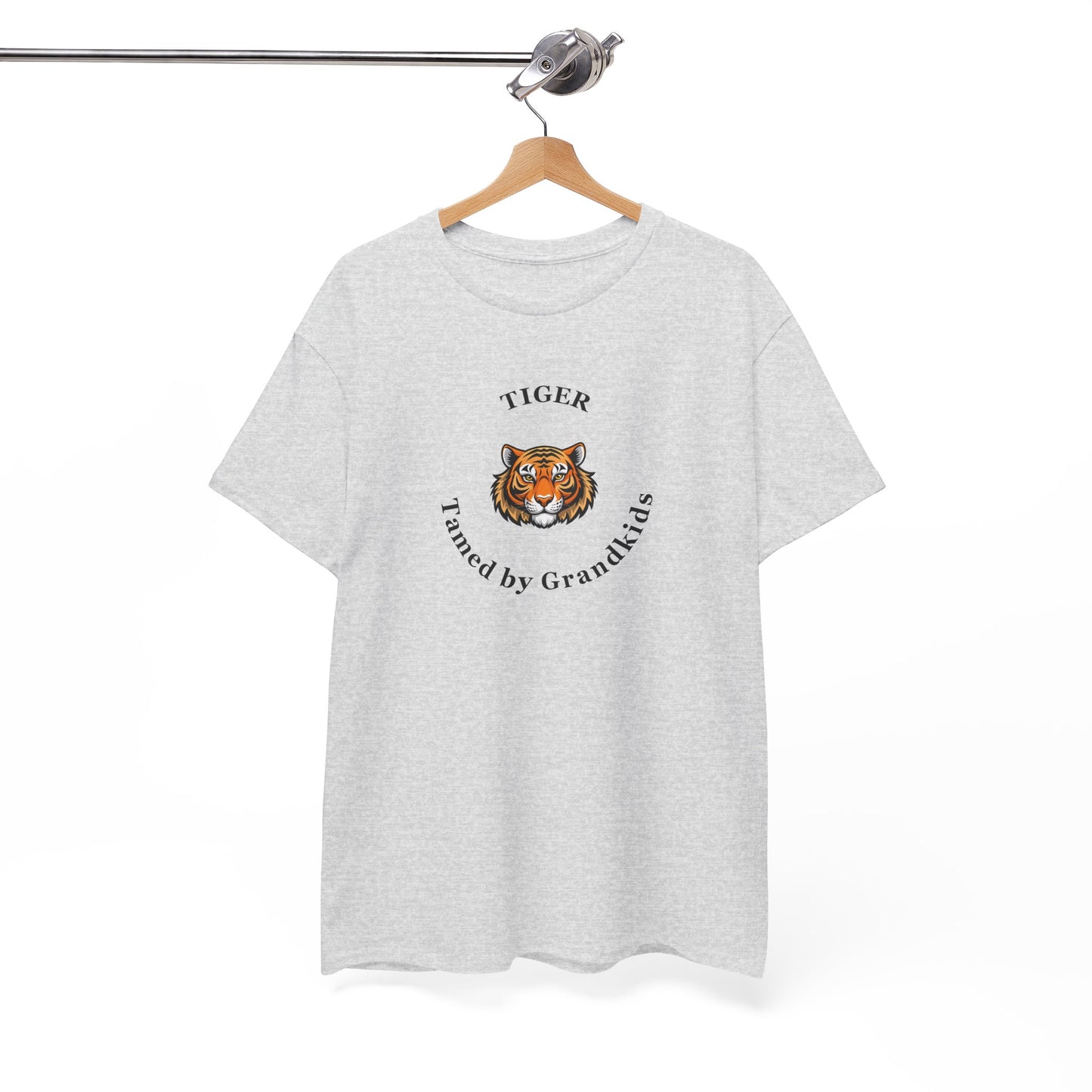 Tech HS - Tiger Tamed by Grandkids (black font) - Men's T-shirt - by Lynn Salem Creates