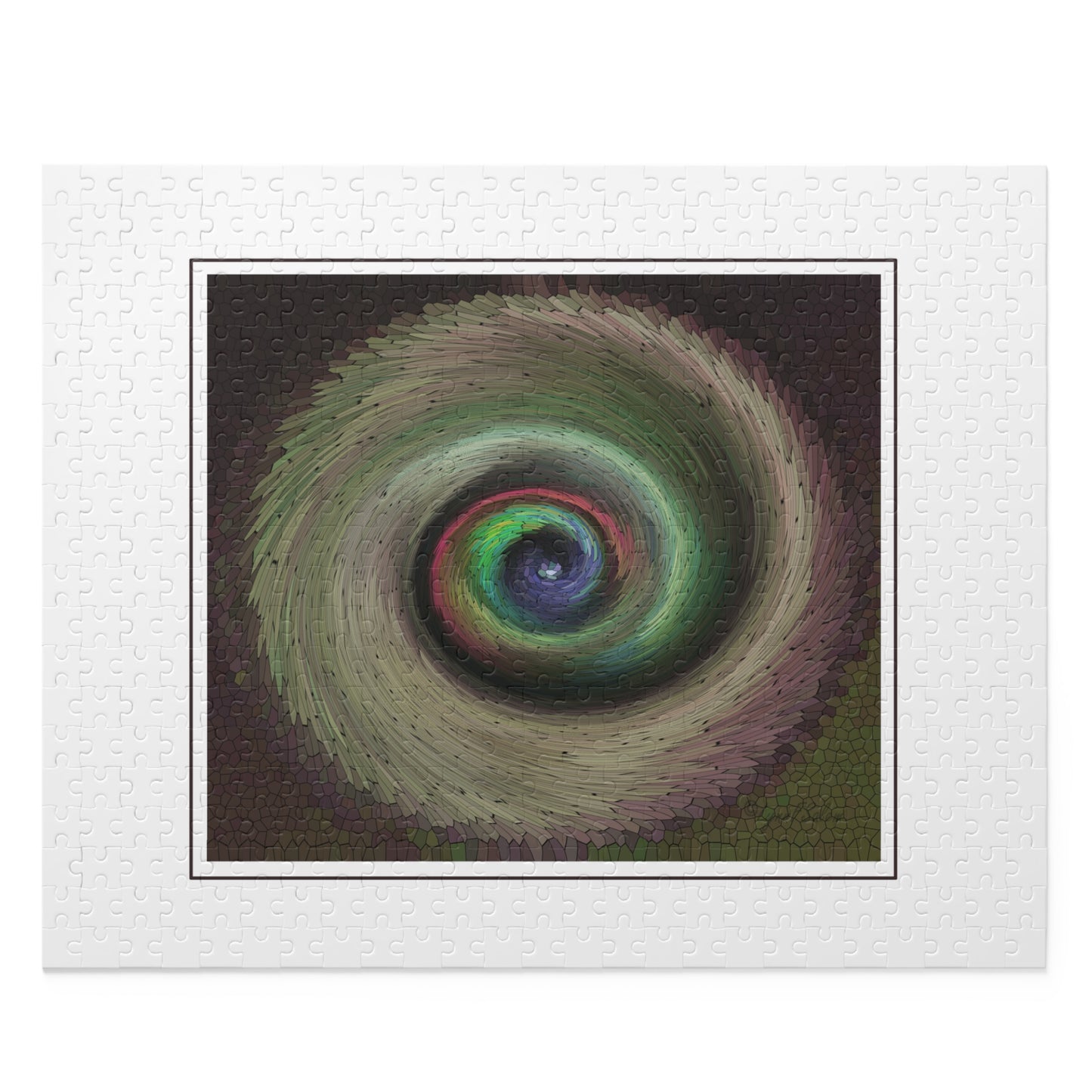 Jigsaw Puzzle - "The Eye" (14 in x 11 in 252 pcs, 20 in x 16 in 500 pcs) by Lynn Salem Creates