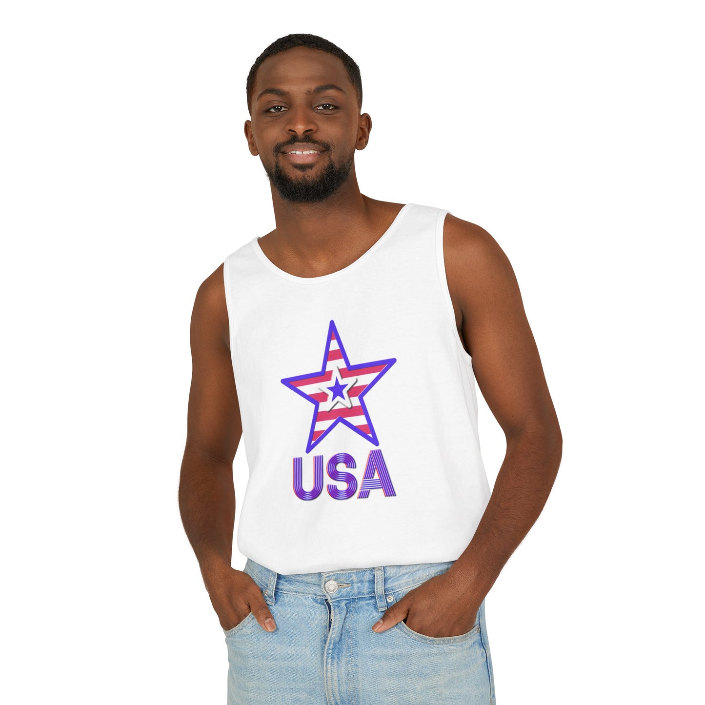 Tank Top - Unisex Garment-Dyed - USA