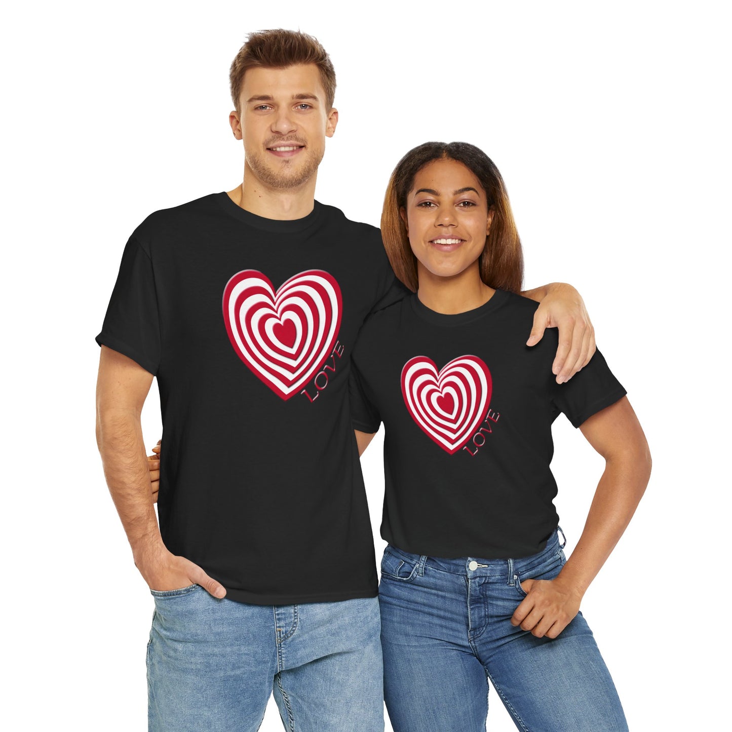 Love Unbalanced unisex T-shirt by Lynn Salem Creates