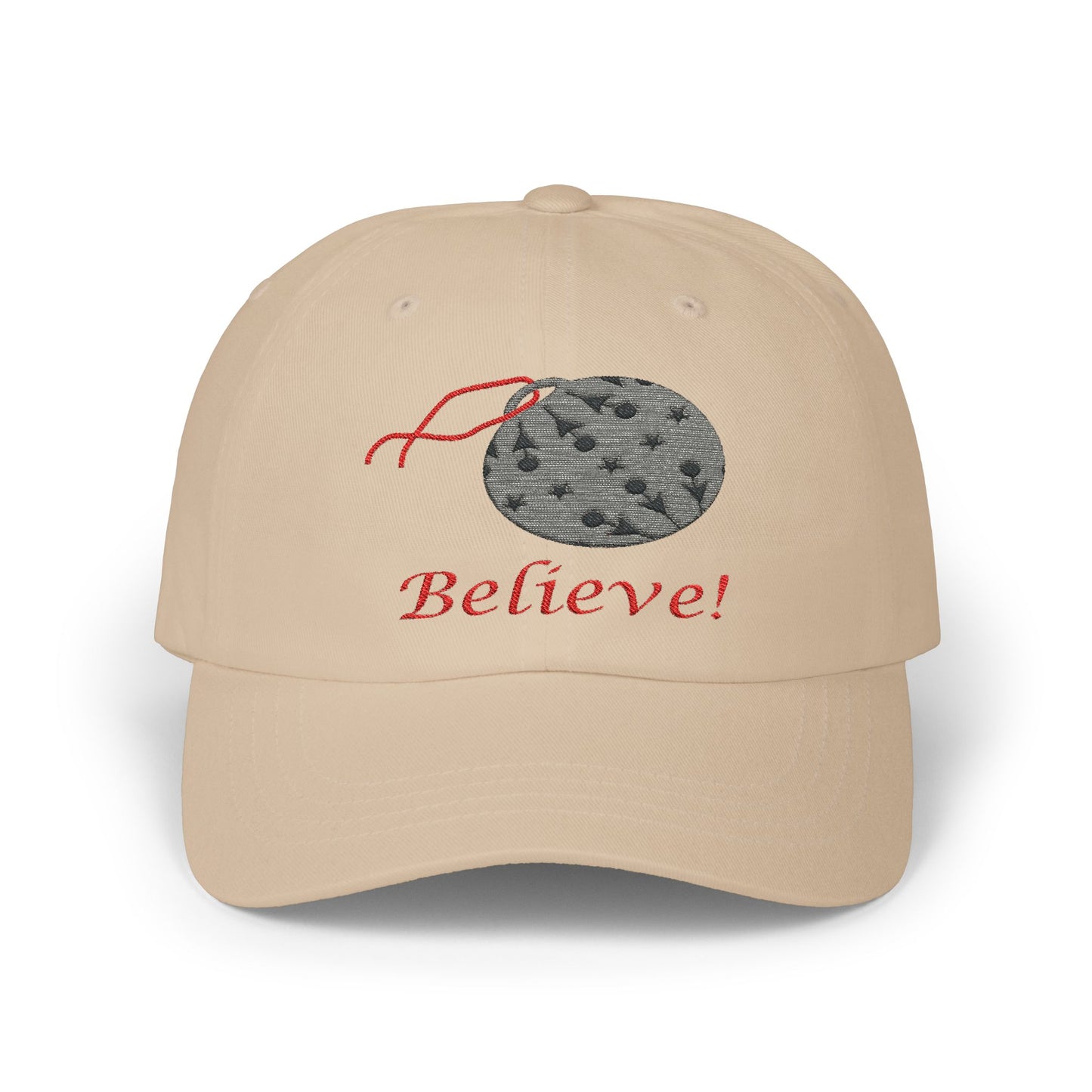 Embroidered Classic Dad Cap - Believe! by Lynn Salem Creates