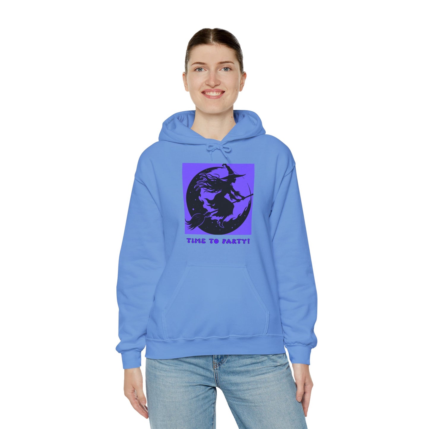 Hooded Sweatshirt-Unisex Heavy Blend™ - Time To Party Design by Lynn Salem Creates