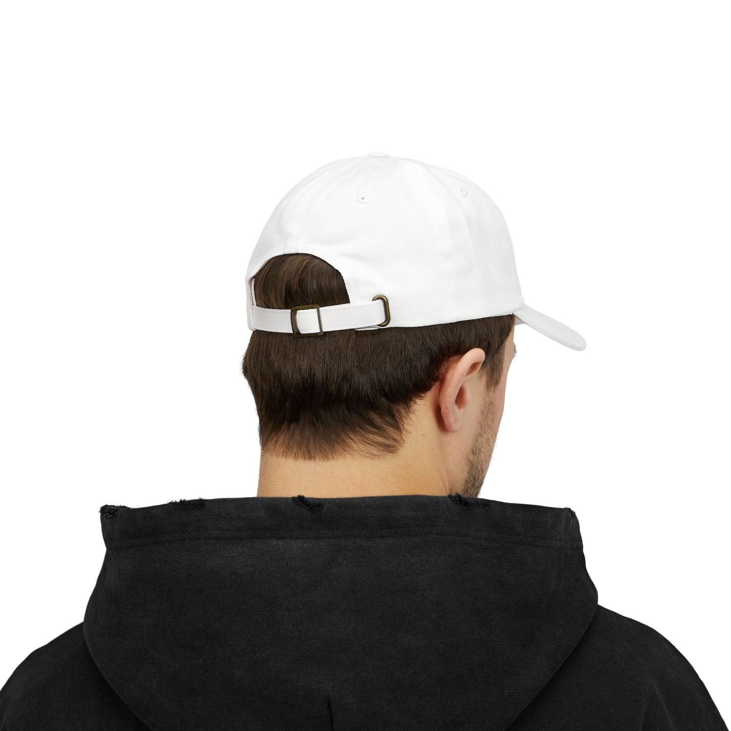 Embroidered Classic Dad Cap - Old Geezer formerly known as a Tiger - black font - designed by Lynn Salem Creates