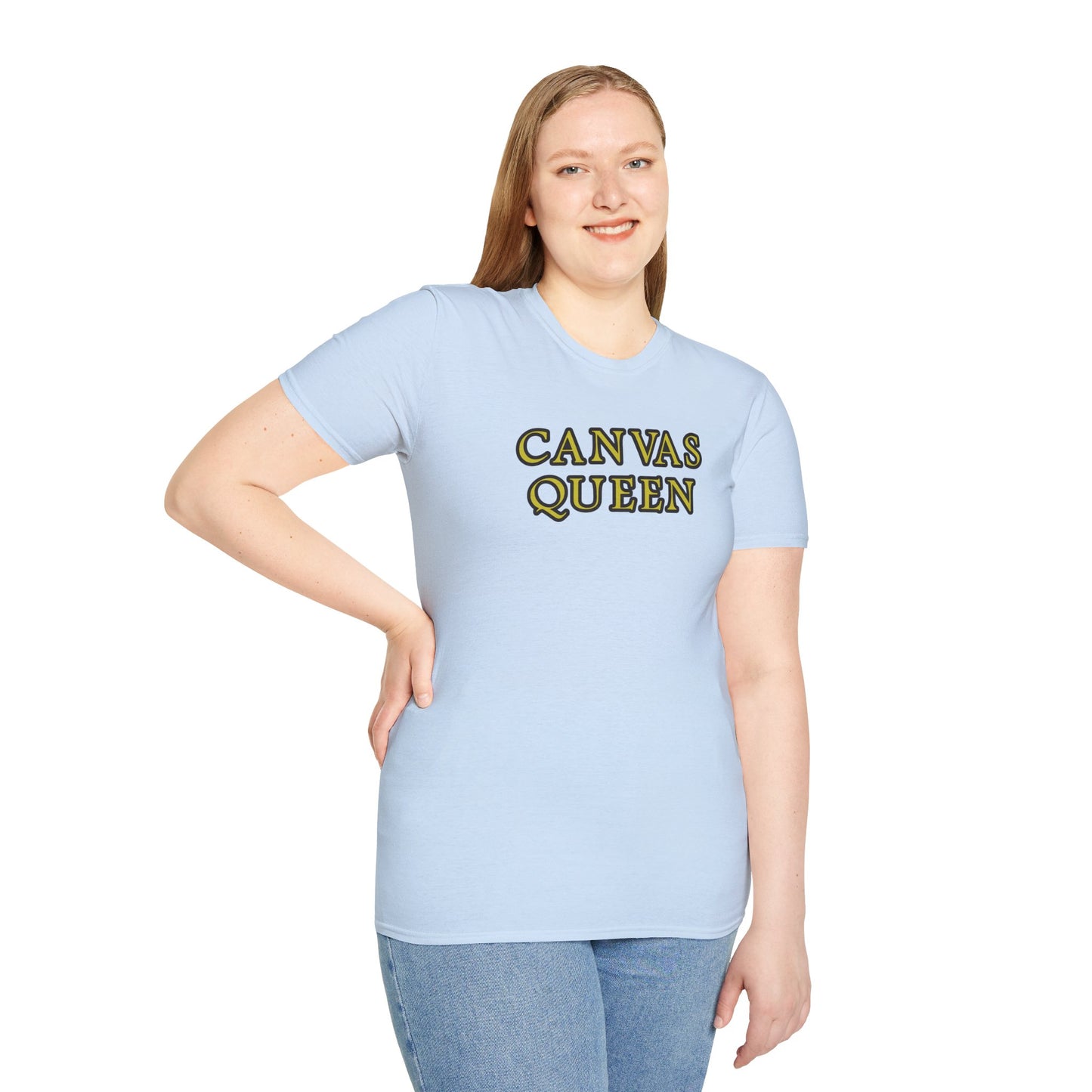 T-Shirt - Unisex Softstyle - Canvas Queen