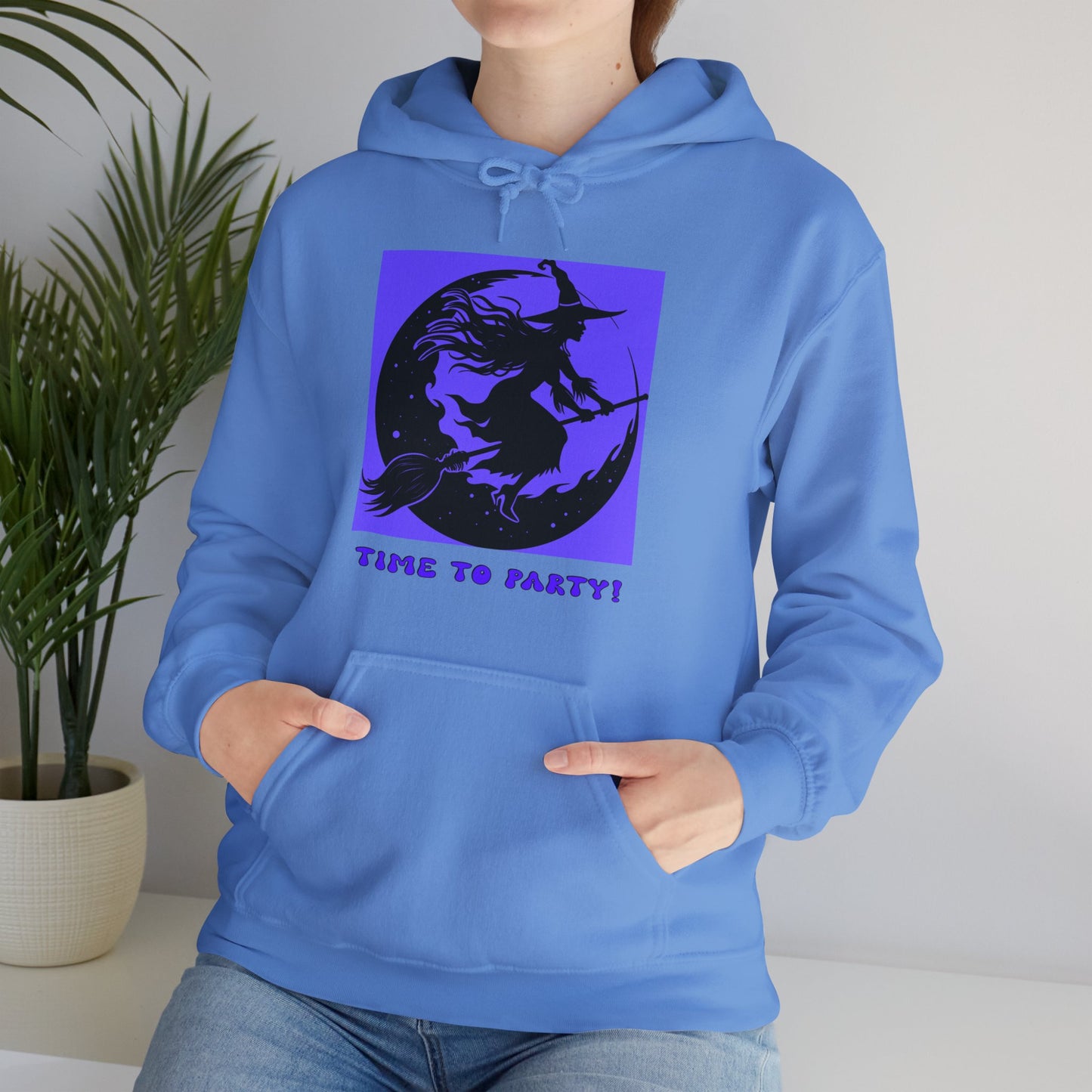 Hooded Sweatshirt-Unisex Heavy Blend™ - Time To Party Design by Lynn Salem Creates