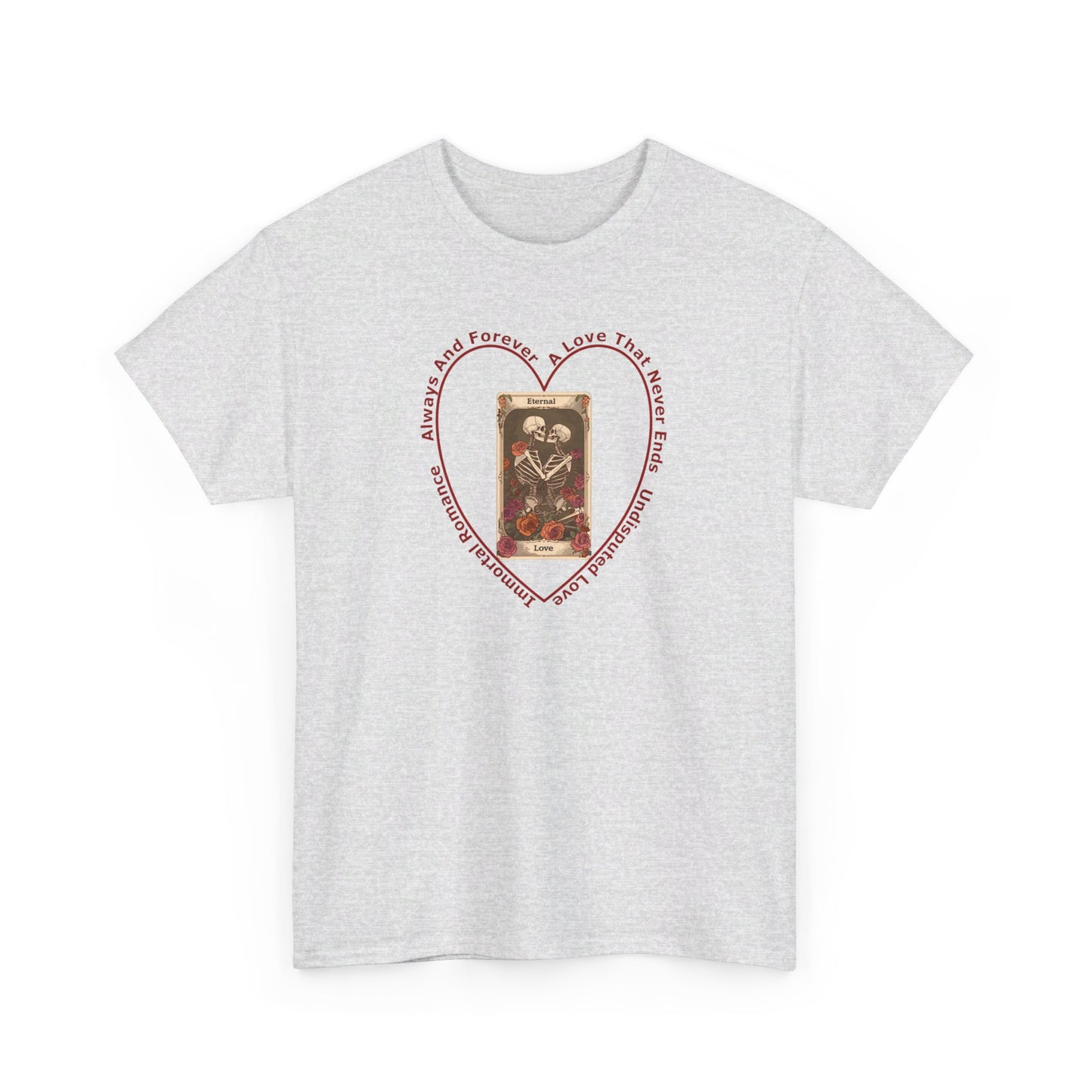 T-Shirt-Unisex Heavy Cotton - Eternal Love by Lynn Salem Creates