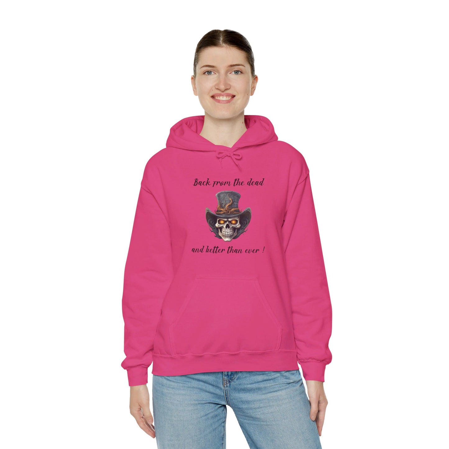Hooded Sweatshirt-Unisex Heavy Blend™ - Back From the Dead by Lynn Salem Creates