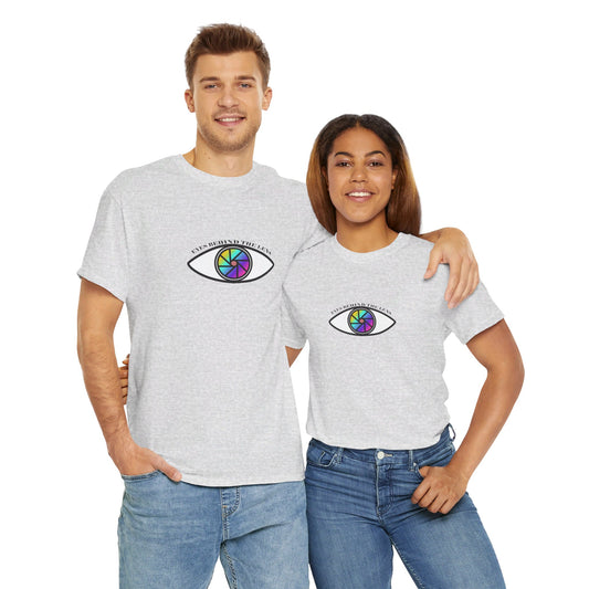 T-Shirt - Unisex Heavy Cotton - Eyes Behind the Lens by Lynn Salem Creates