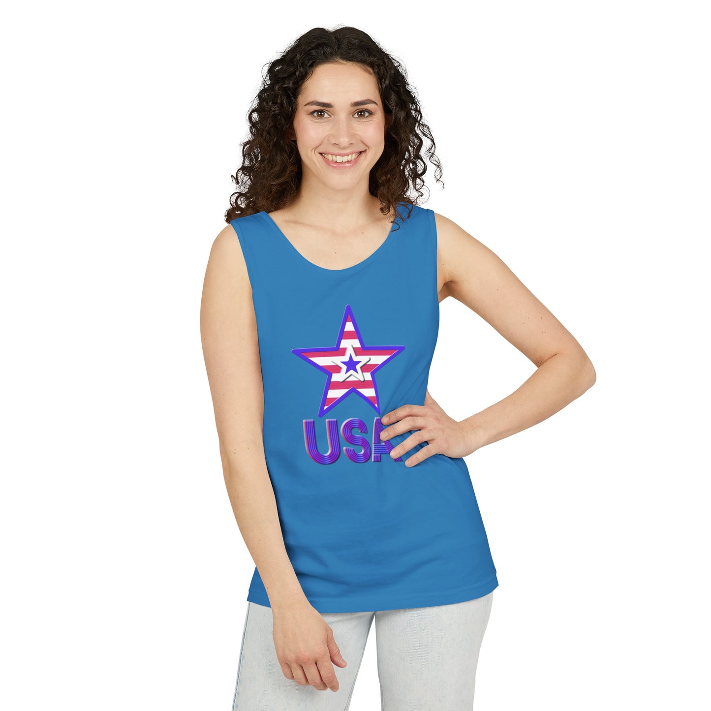 Tank Top - Unisex Garment-Dyed - USA