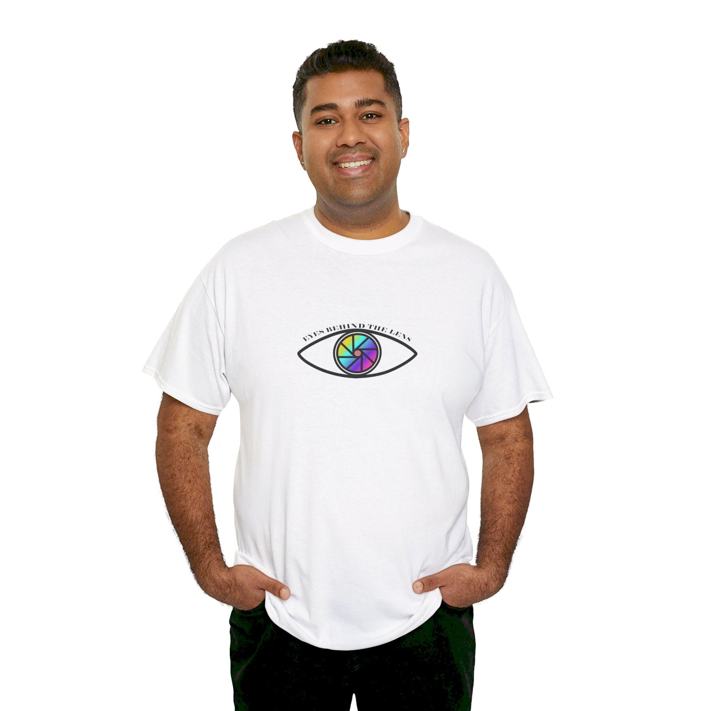 T-Shirt - Unisex Heavy Cotton - Eyes Behind the Lens by Lynn Salem Creates