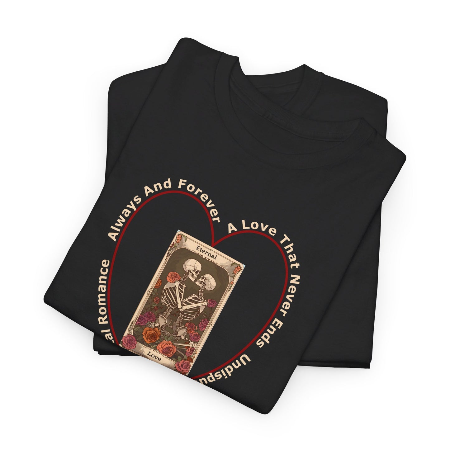 T-Shirt-Unisex Heavy Cotton - Eternal Love 2 by Lynn Salem Creates