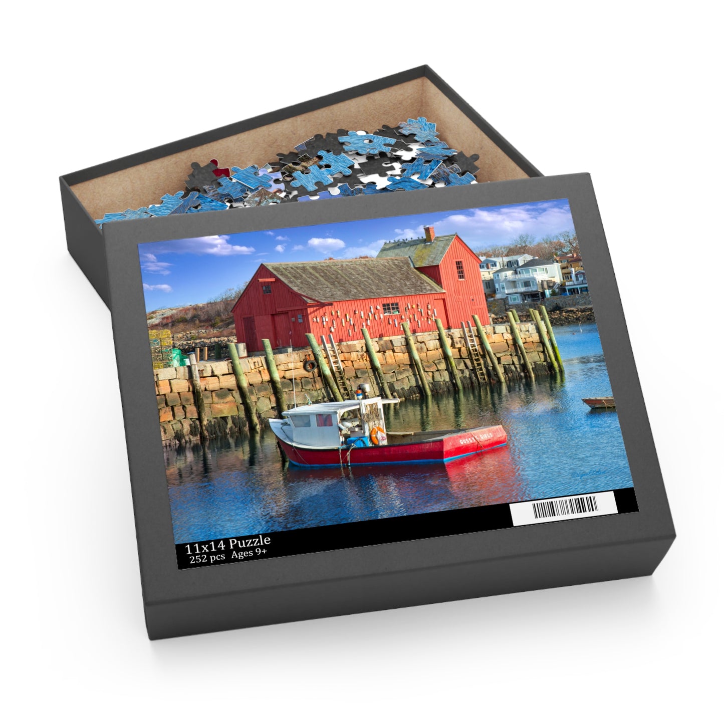 Jigsaw Puzzle - Motif No. 1 (14 in x 11 in 252 pcs, 20 in x 16 in 500 pcs) by Lynn Salem Creates