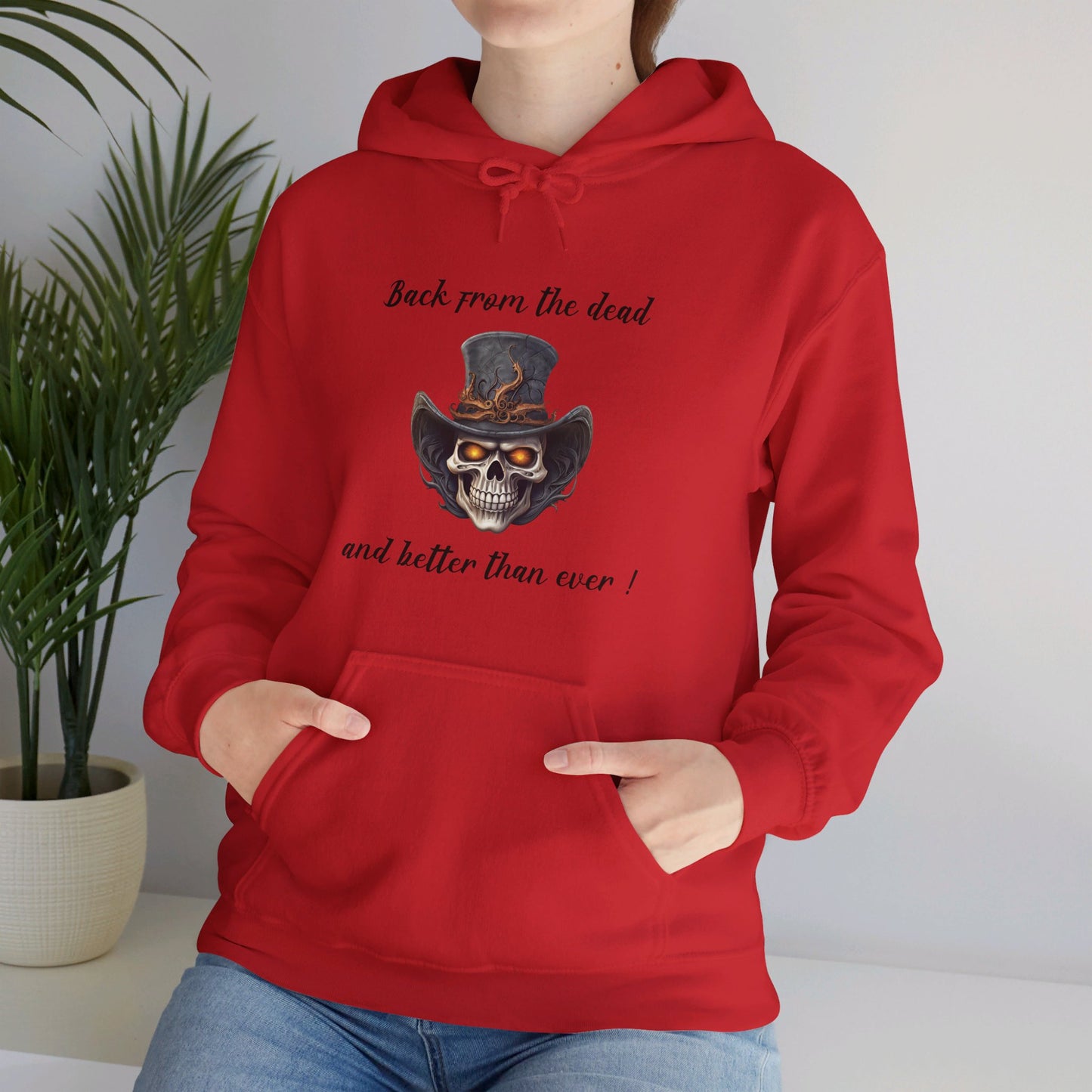 Hooded Sweatshirt-Unisex Heavy Blend™ - Back From the Dead by Lynn Salem Creates