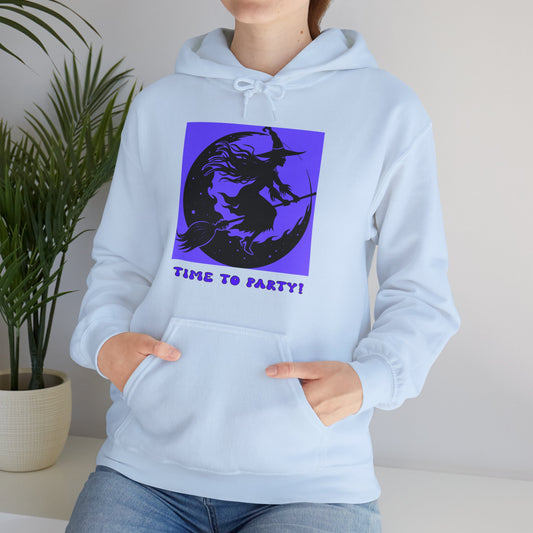 Hooded Sweatshirt-Unisex Heavy Blend™ - Time To Party Design by Lynn Salem Creates