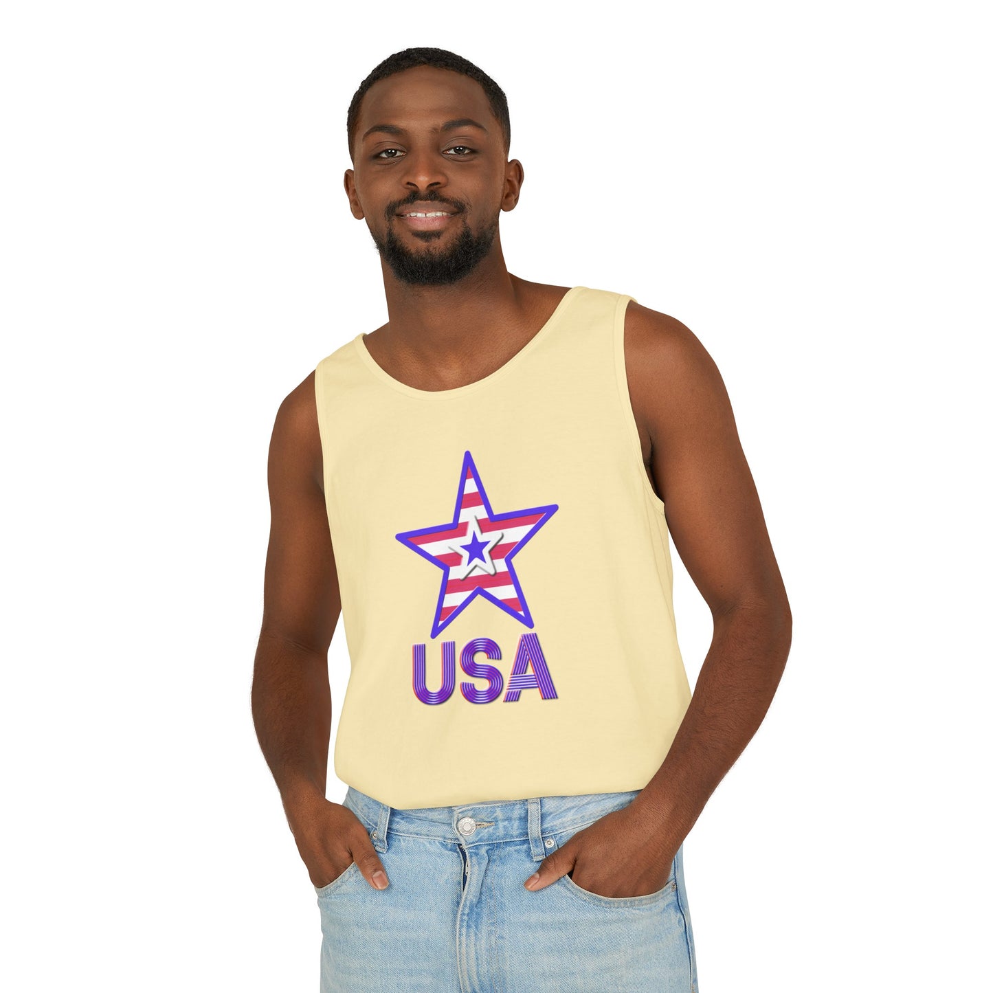 Tank Top - Unisex Garment-Dyed - USA