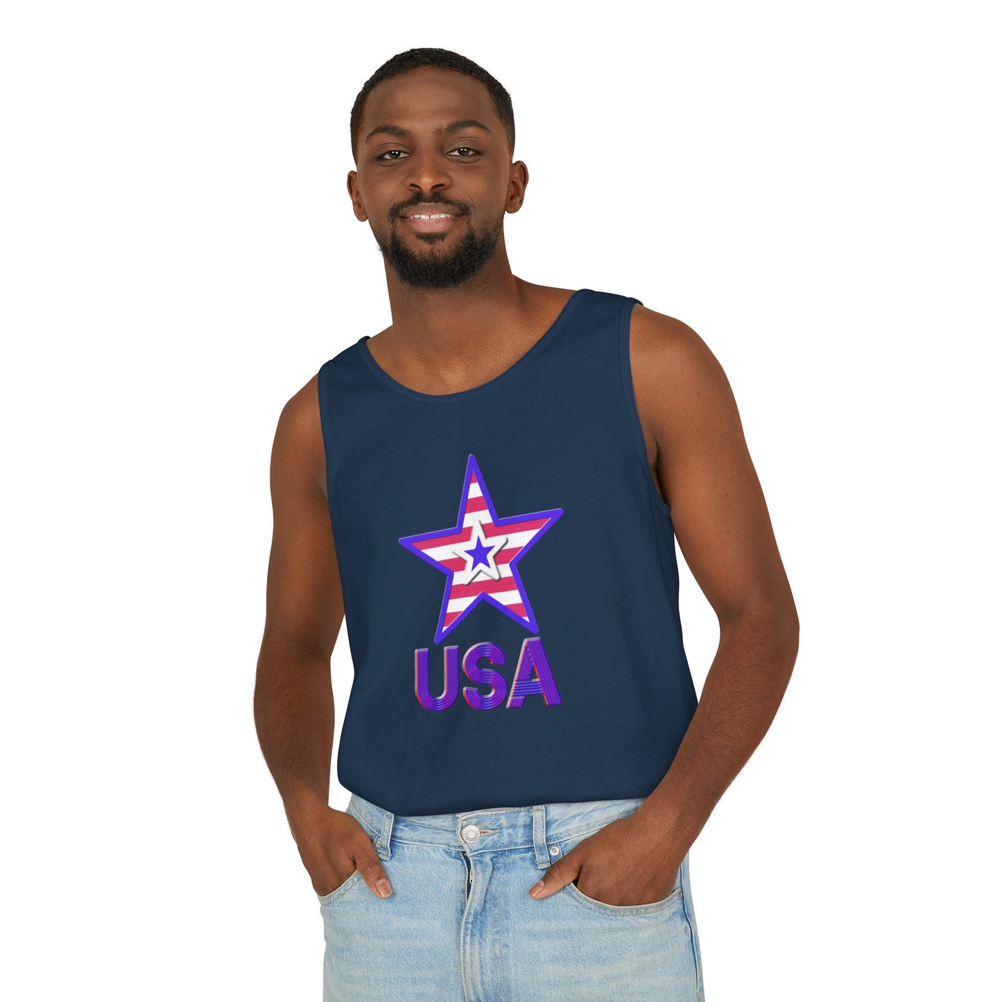 Tank Top - Unisex Garment-Dyed - USA