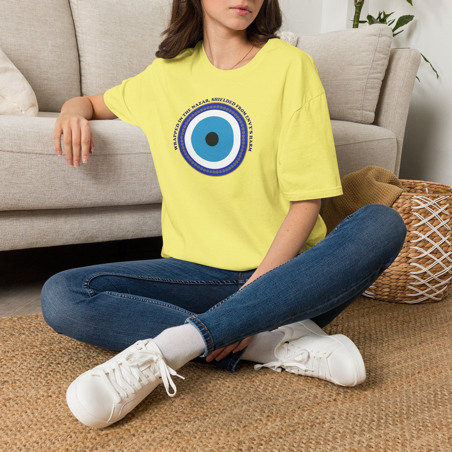 T-Shirt - Evil Eye Amulet designed by Lynn Salem Creates