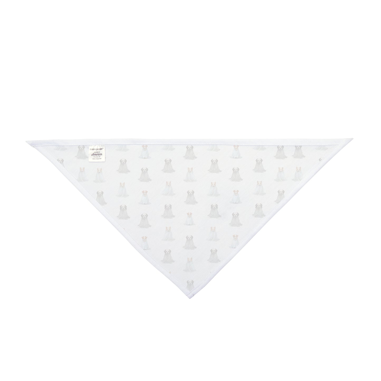 Pet Bandana - Halloween (Dog Ghosts) by Lynn Salem Creates