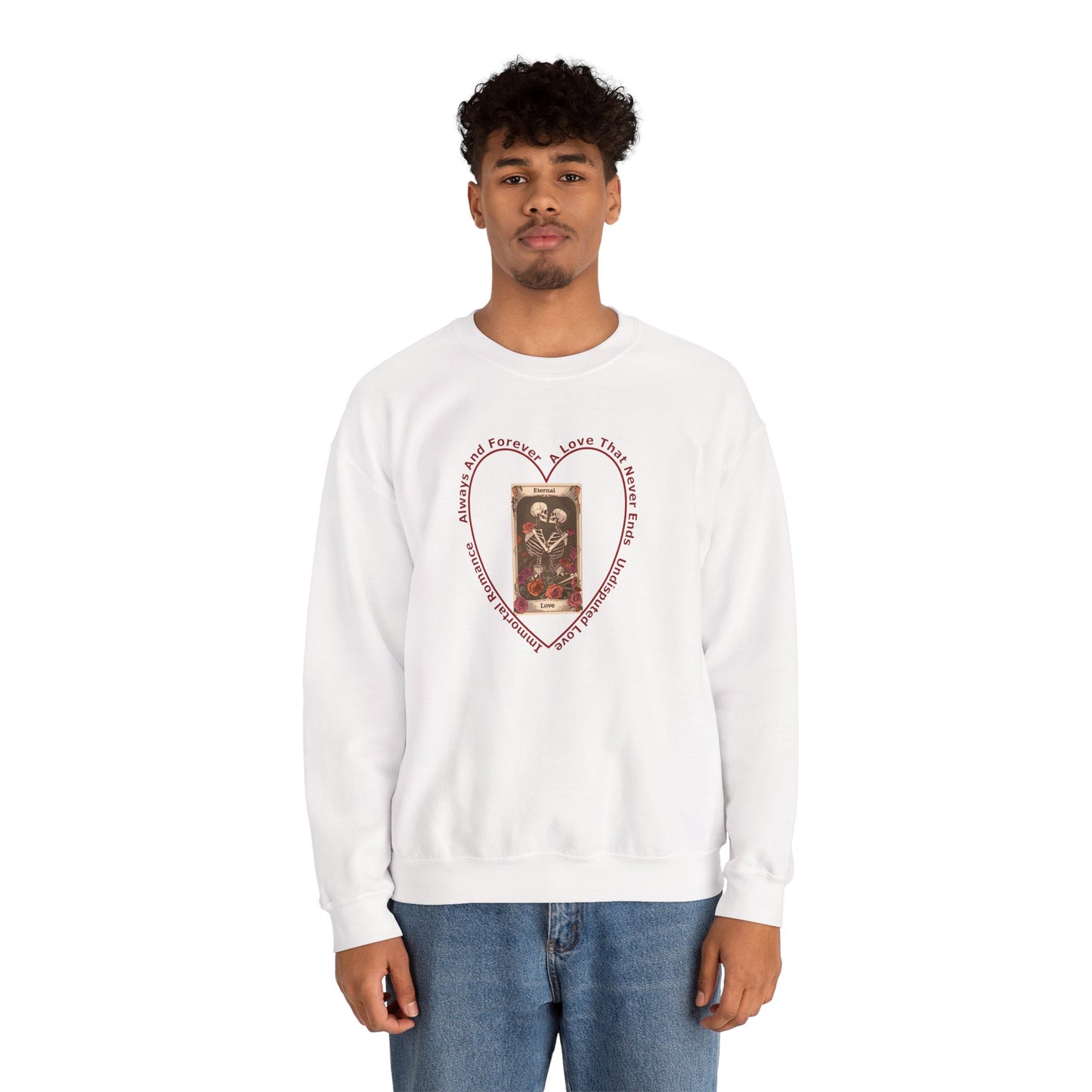 Eternal Love Sweatshirt by Lynn Salem Creates