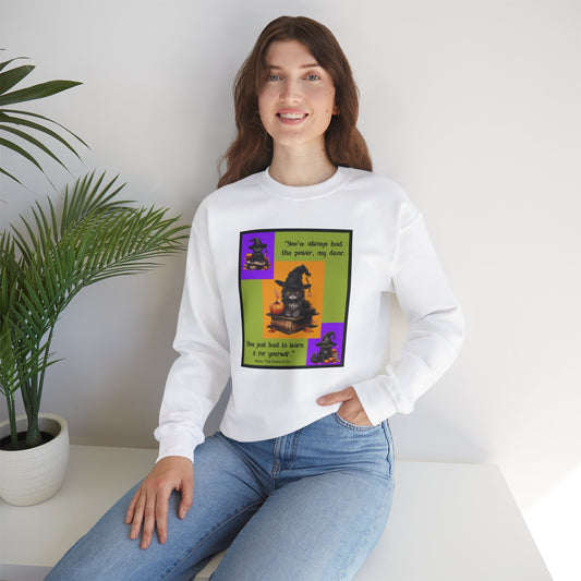 Crewneck Sweatshirt - Halloween - You've Always Had the Power by Lynn Salem Creates