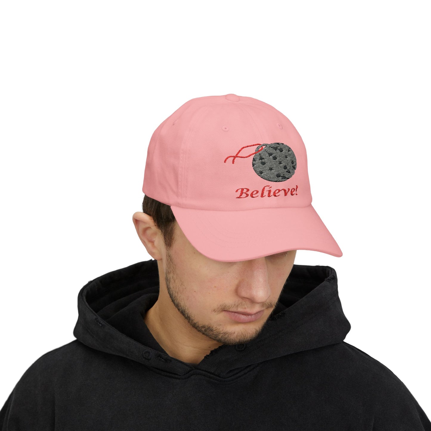 Embroidered Classic Dad Cap - Believe! by Lynn Salem Creates