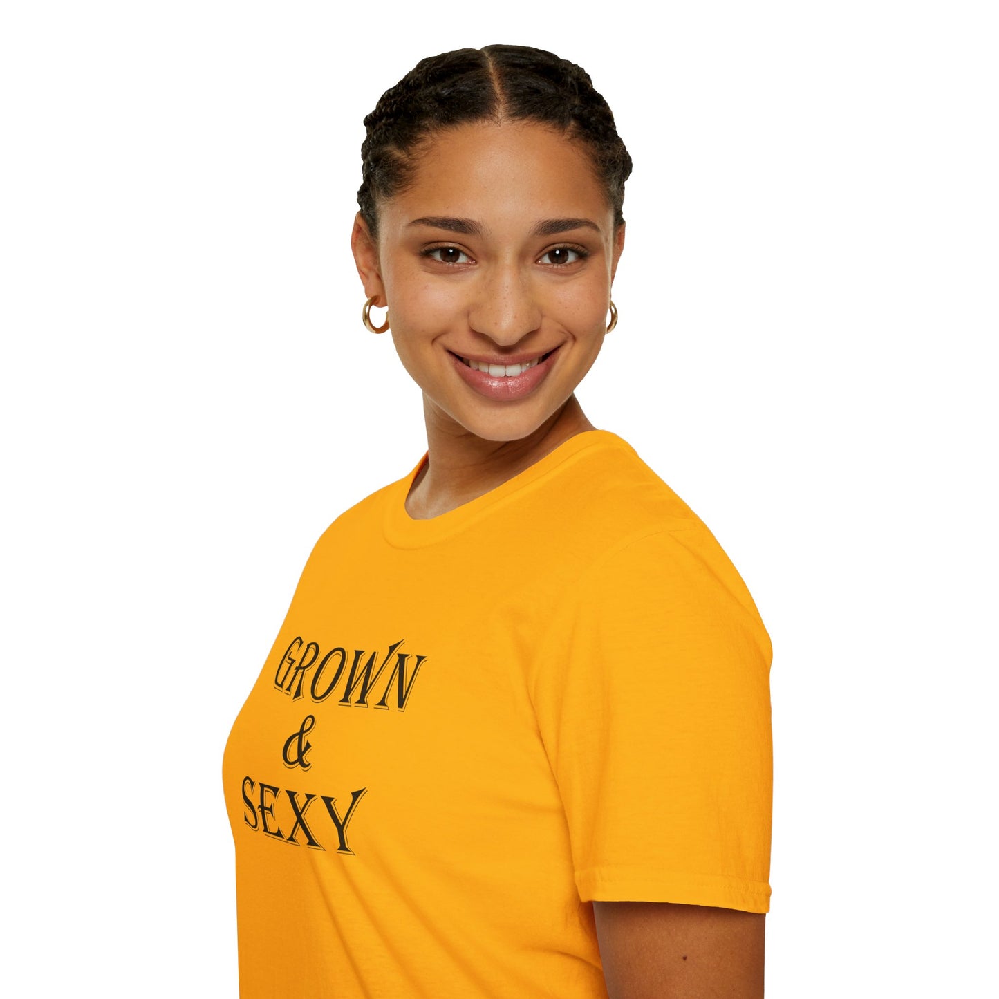 T-Shirt - Unisex Softstyle - Grown and Sexy