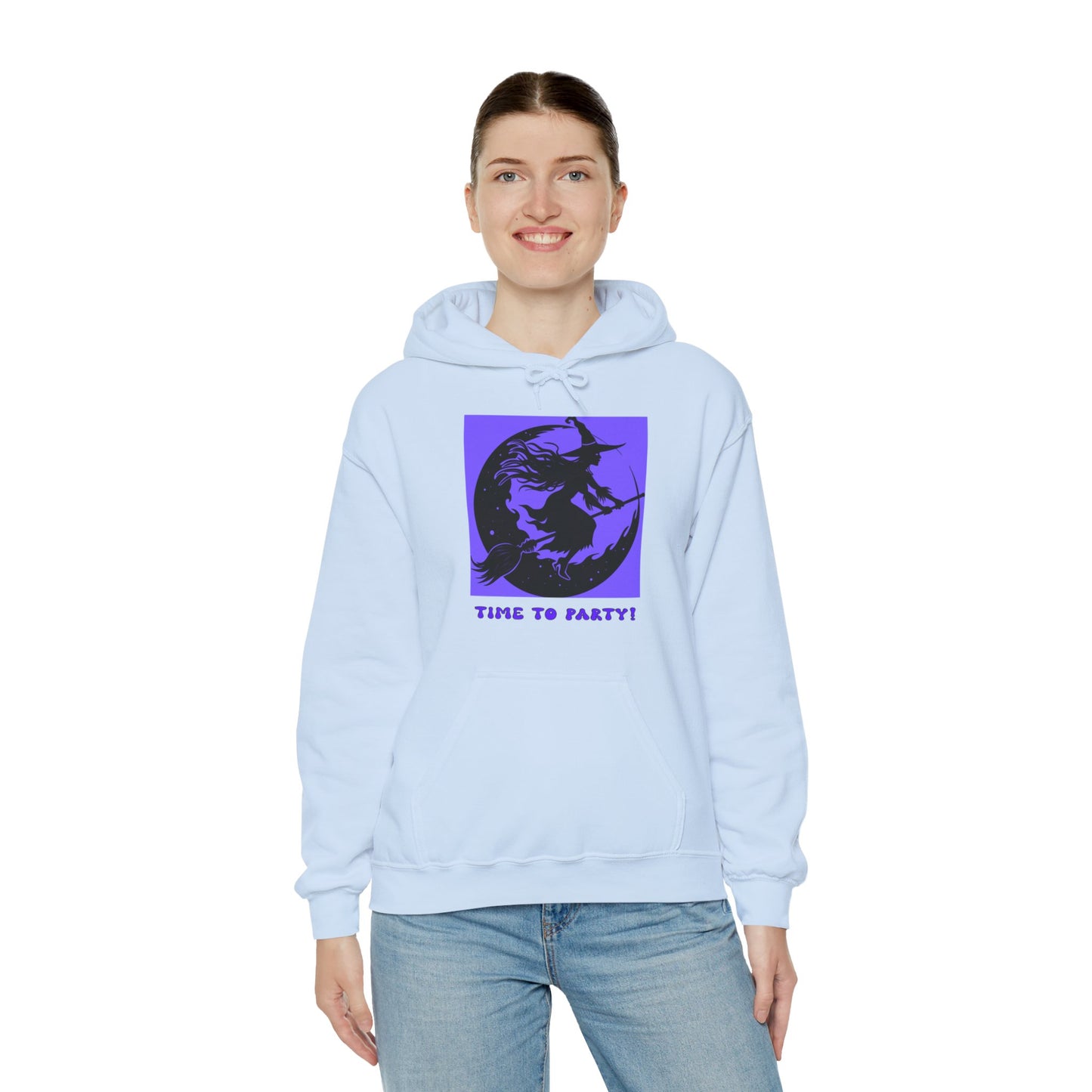 Hooded Sweatshirt-Unisex Heavy Blend™ - Time To Party Design by Lynn Salem Creates