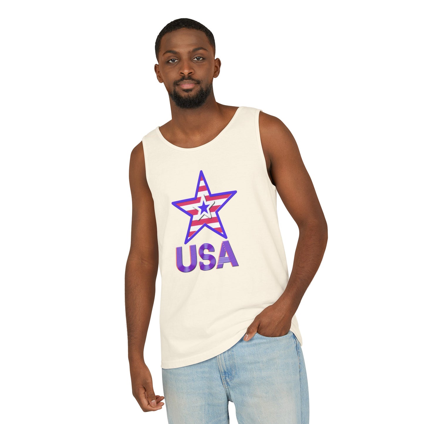 Tank Top - Unisex Garment-Dyed - USA