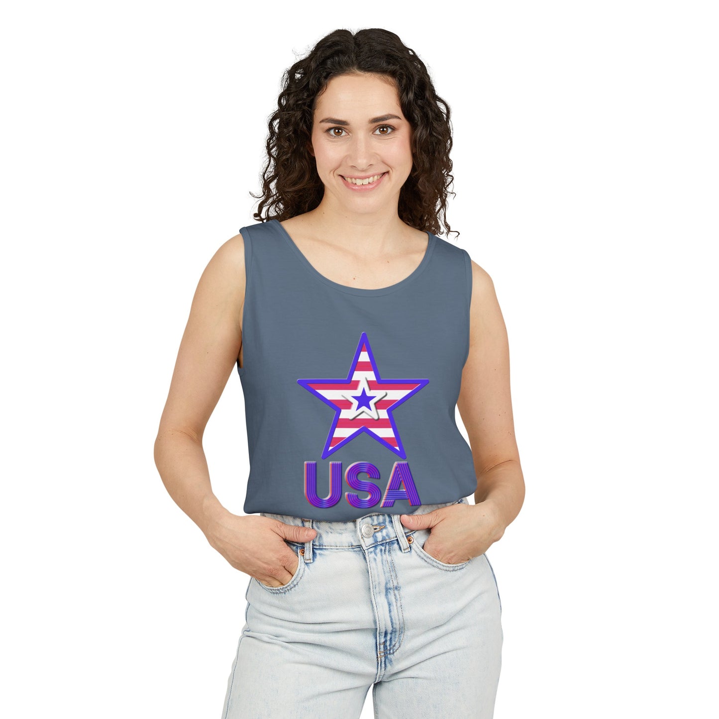 Tank Top - Unisex Garment-Dyed - USA