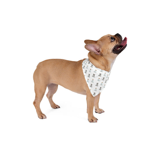 Pet Bandana - Halloween (Dog Ghosts) by Lynn Salem Creates