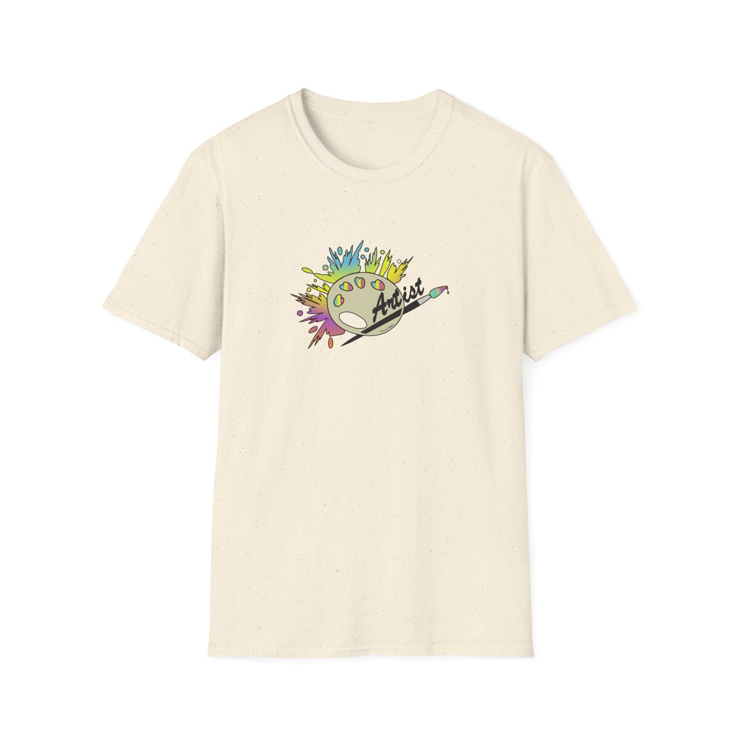 T-Shirt - Unisex Softstyle - Paint, Palette, Brush