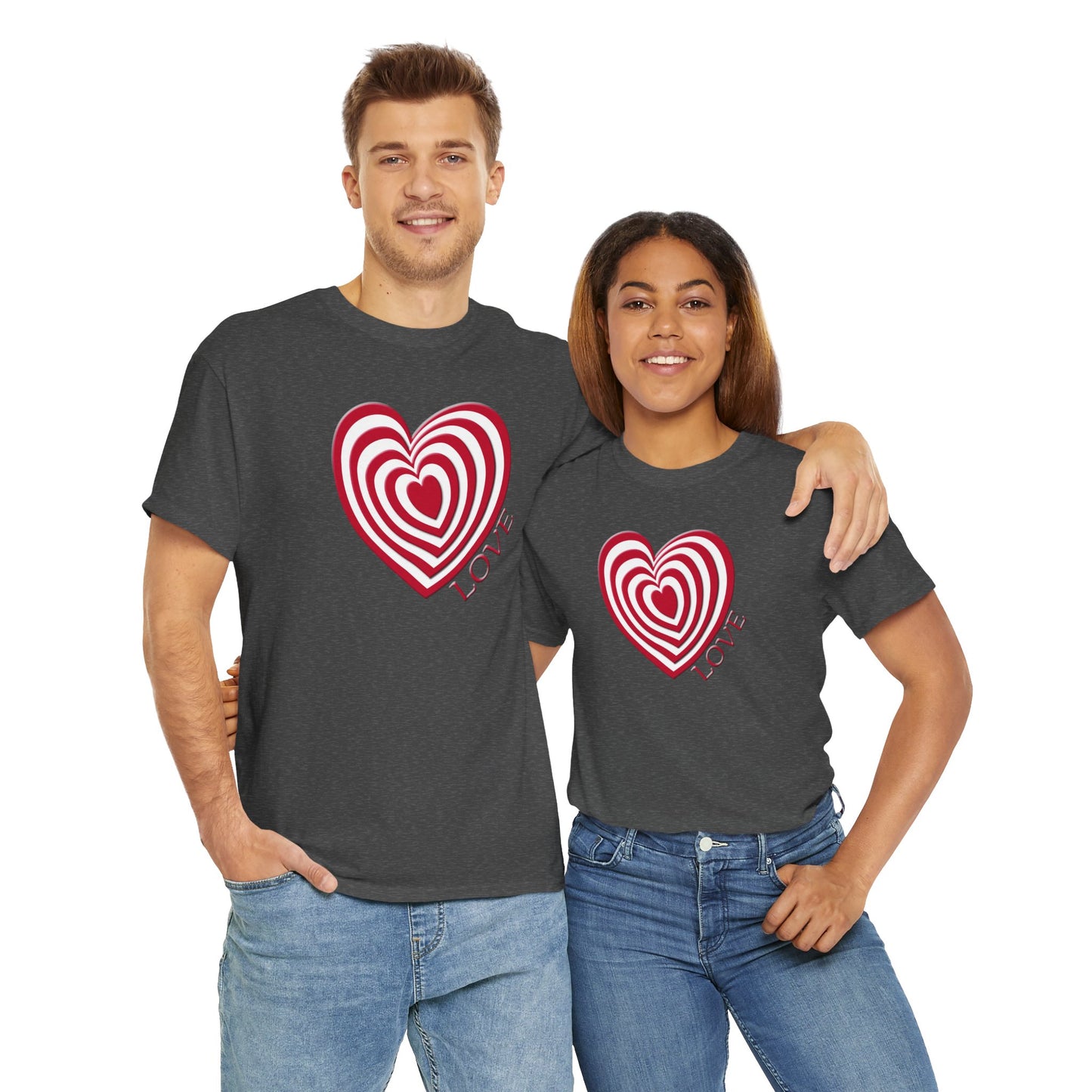 Love Unbalanced unisex T-shirt by Lynn Salem Creates