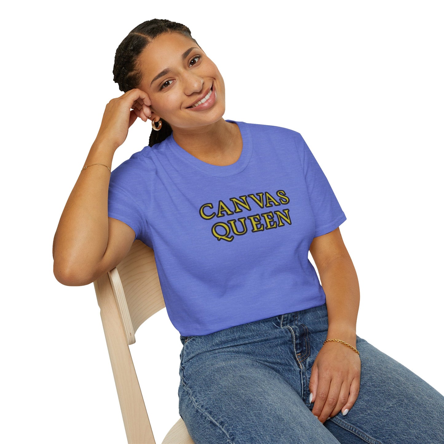 T-Shirt - Unisex Softstyle - Canvas Queen