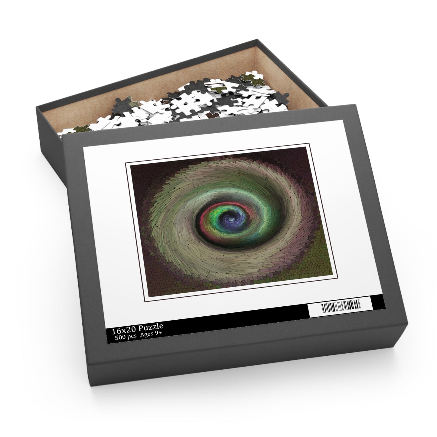 Jigsaw Puzzle - "The Eye" (14 in x 11 in 252 pcs, 20 in x 16 in 500 pcs) by Lynn Salem Creates