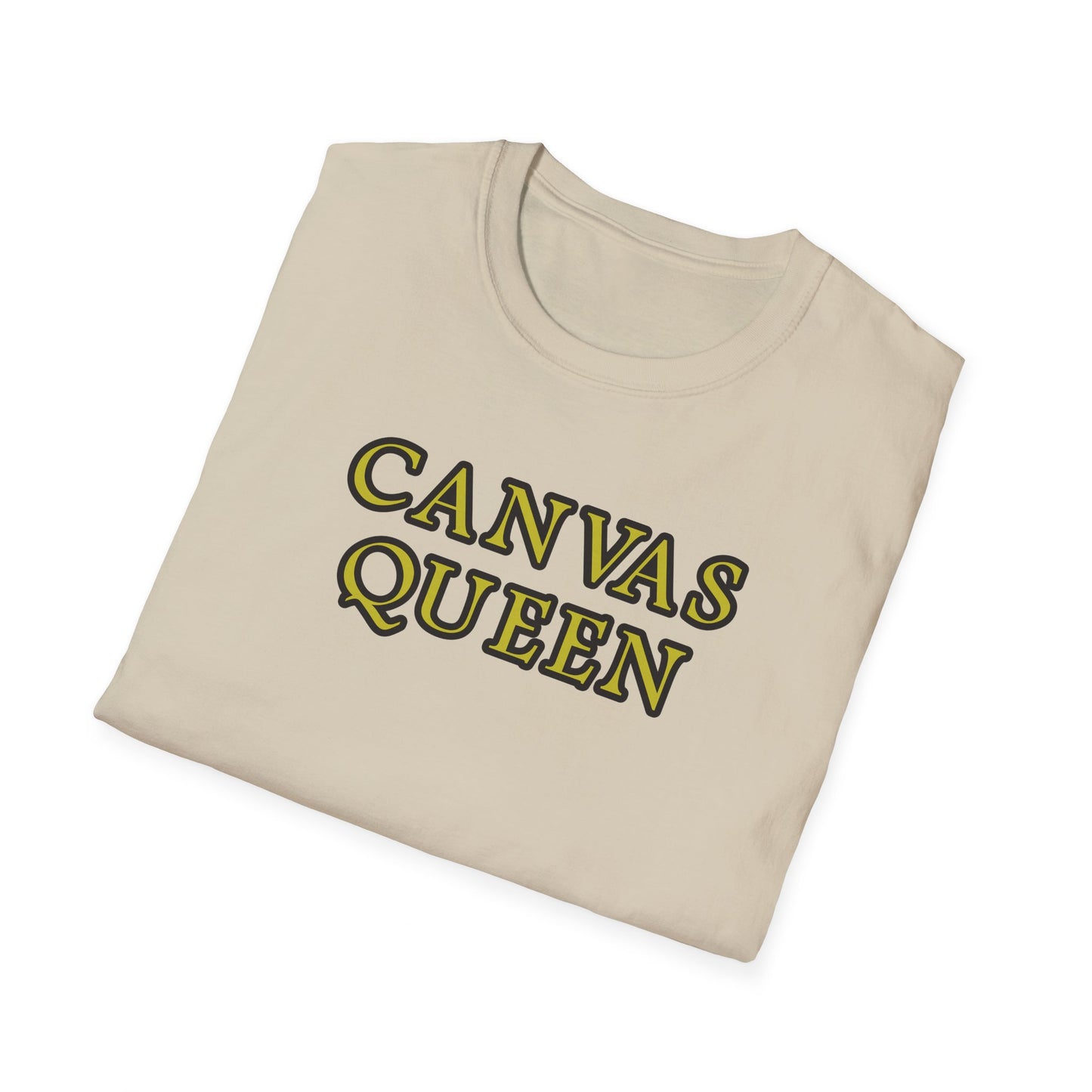 T-Shirt - Unisex Softstyle - Canvas Queen