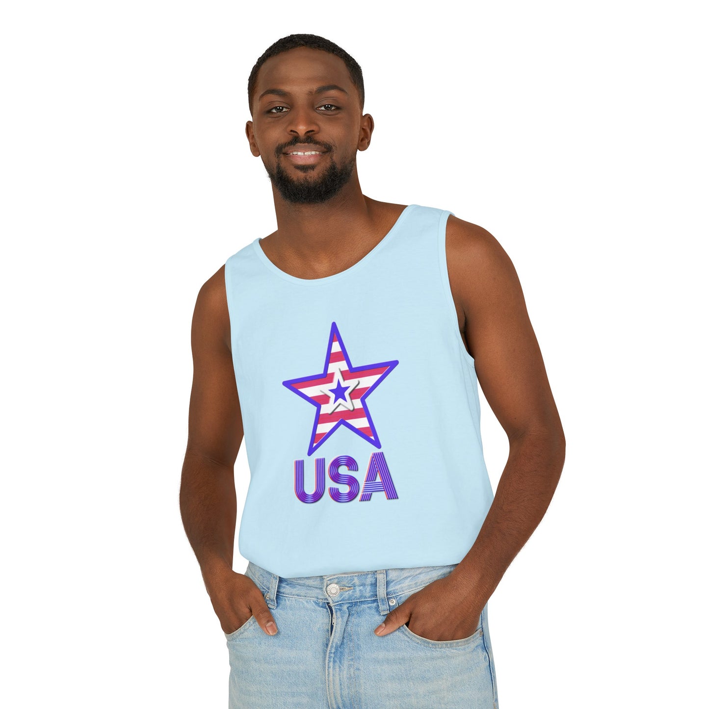 Tank Top - Unisex Garment-Dyed - USA