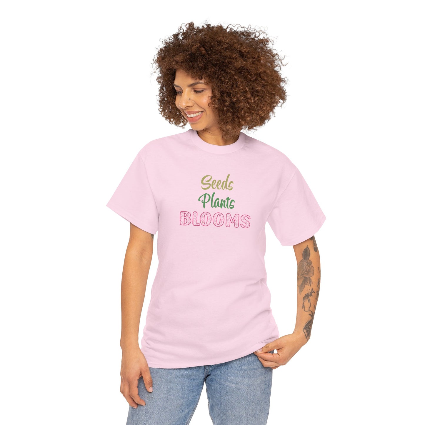 T-Shirt -Unisex Heavy Cotton - Seeds, Plants, Blooms
